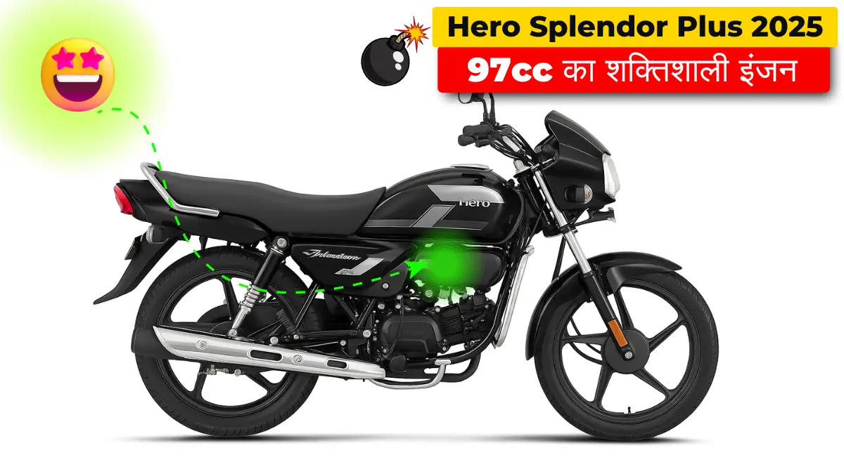 New Hero Splendor Plus 2025