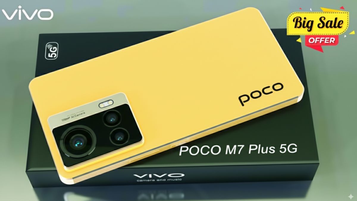POCO का फेस्टिव सरप्राइज! POCO M7 Plus 5G लॉन्च, कीमत जानकर कहेंगे- अभी खरीदना है 1 M7 Plus 5G