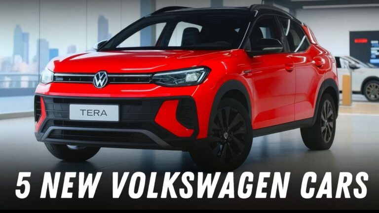 5 New Volkswagen Cars