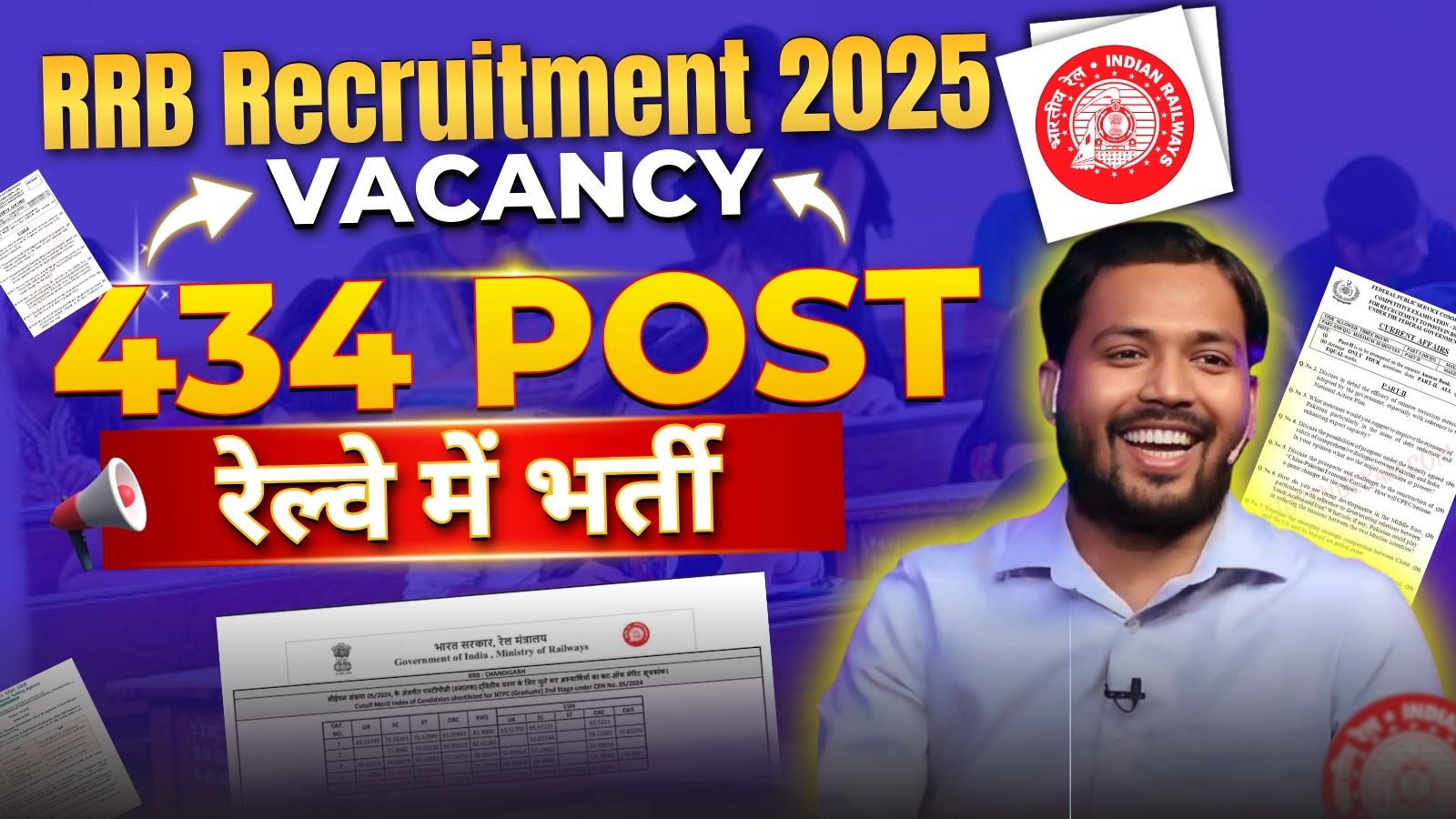 RRB Paramedical Recruitment 2025