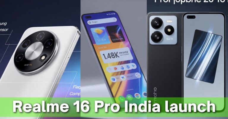 Realme 16 Pro India launch