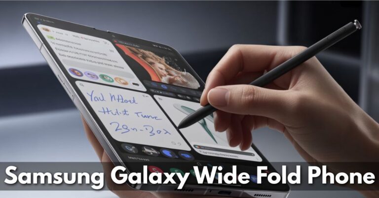 Samsung Galaxy Wide Fold Phone