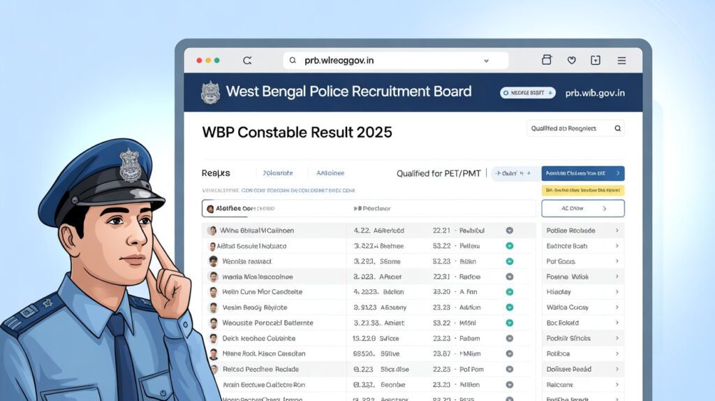 WBP Constable result 2025