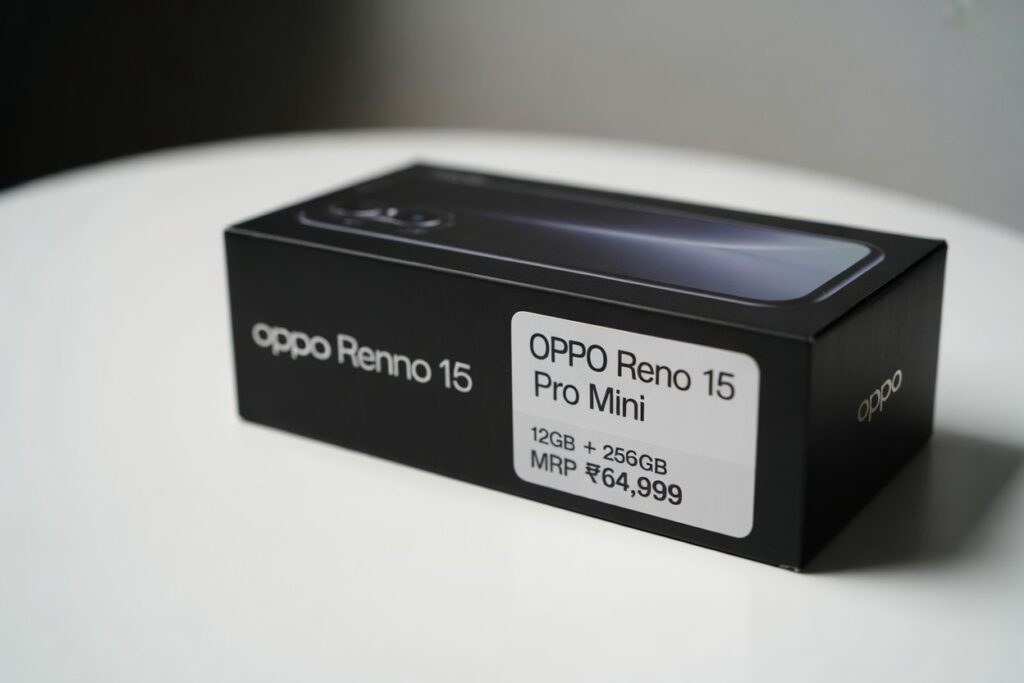 Oppo Reno 15 Pro Mini Price in India, Retail Box Price Leaked: Expected Specifications, Features and Launch Date January 2026 5 Oppo Reno 15 Pro Mini