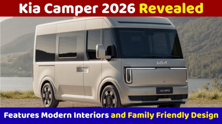 Kia Camper 2026 Revealed