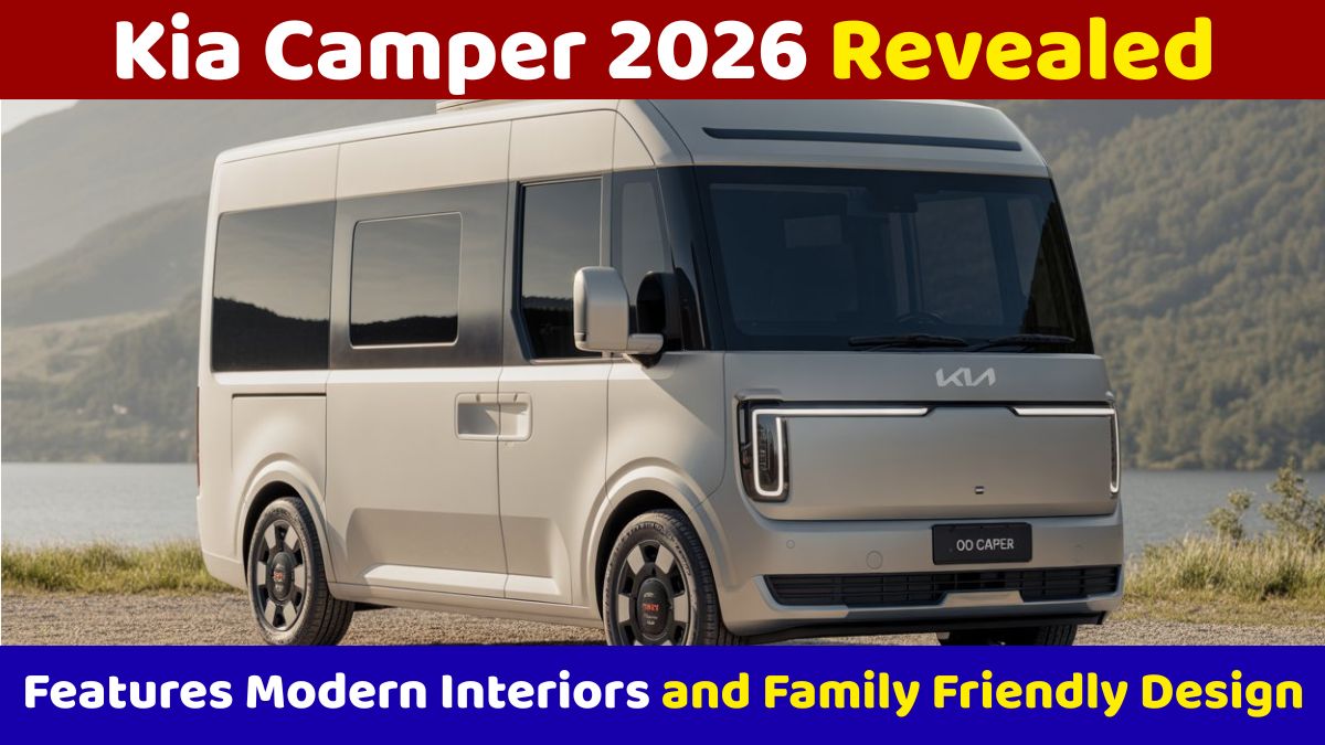 Kia Camper 2026 Revealed Smart Features Modern Interiors and Family Friendly Design travel vehicle trends 1 Kia Camper 2026 Revealed