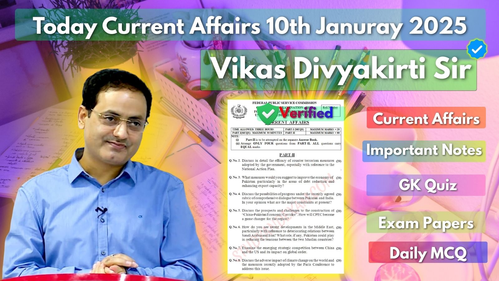 Today 10 January 2026 Current Affairs