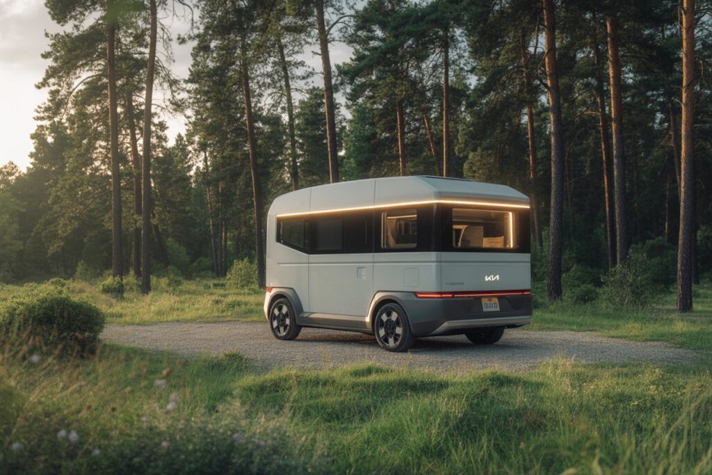 Kia Camper 2026 Revealed Smart Features Modern Interiors and Family Friendly Design travel vehicle trends 2 Kia Camper 2026 Revealed