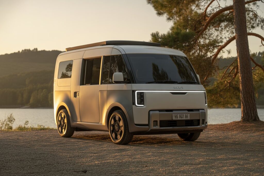 Kia Camper 2026 Revealed Smart Features Modern Interiors and Family Friendly Design travel vehicle trends 5 Kia Camper 2026 Revealed