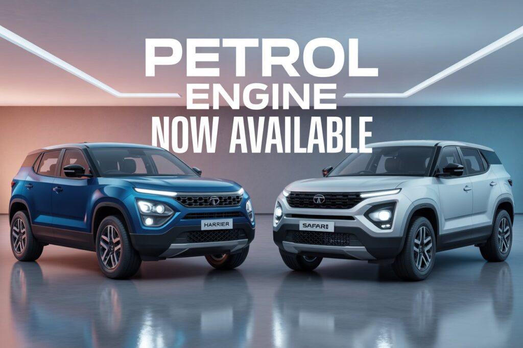 Tata Harrier And Safari Now Get A Petrol Engine Option