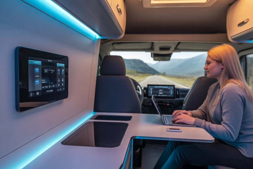 Kia Camper 2026 Revealed Smart Features Modern Interiors and Family Friendly Design travel vehicle trends 14 Kia Camper 2026 Revealed