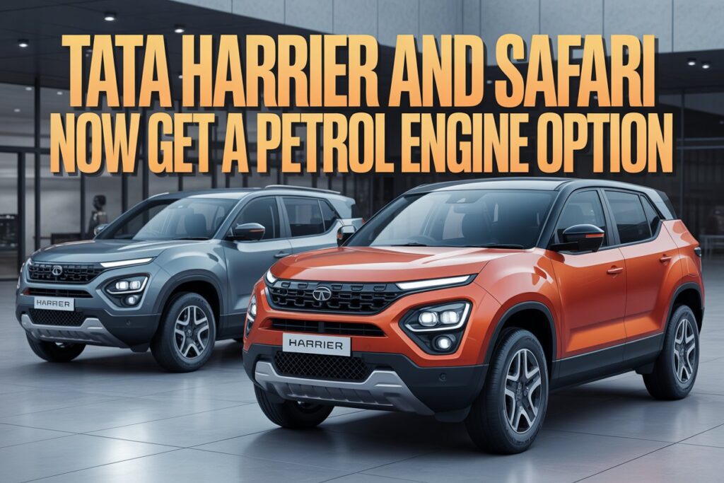 Tata Harrier And Safari Now Get A Petrol Engine Option