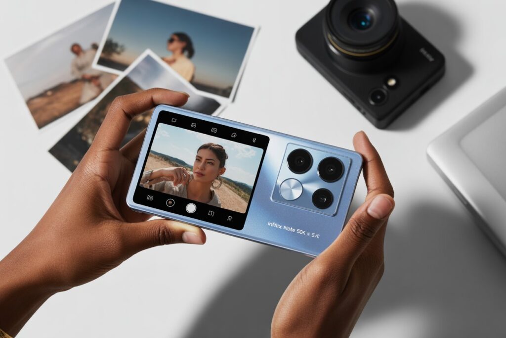 Infinix Note 50X 5G - 420MP Camera with 7700mAh Battery at ₹9,500 specifications price India 14 Infinix Note 50X 5G